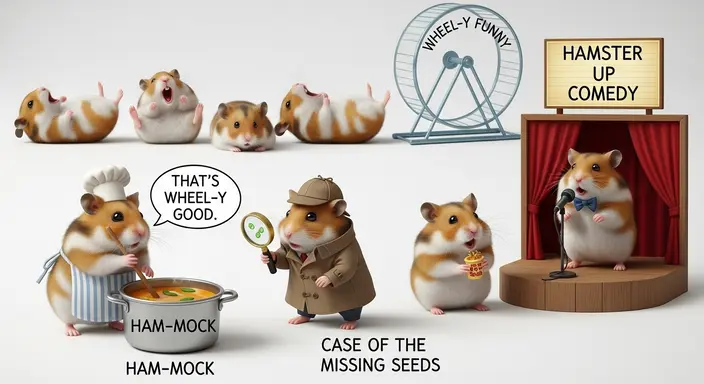 Hamster Puns That Roll with Laughter