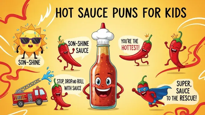 Hot Sauce Puns for Kids