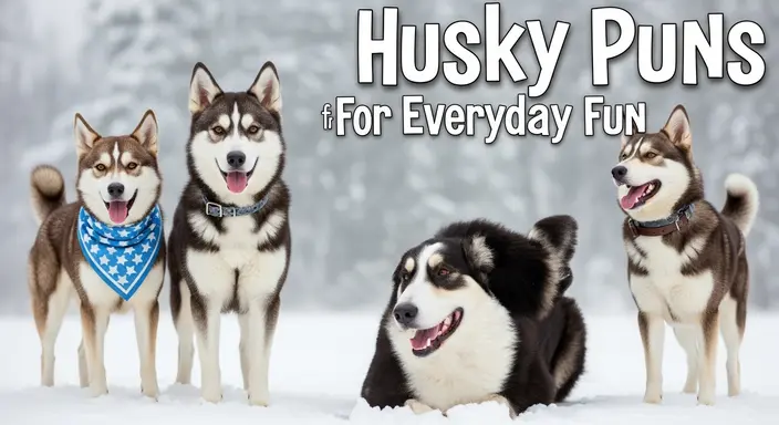 Husky Puns for Everyday Fun
