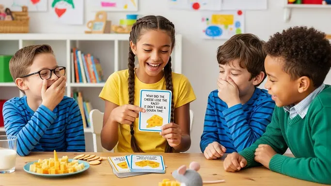  Kids’ Cheese Jokes Without Cringe