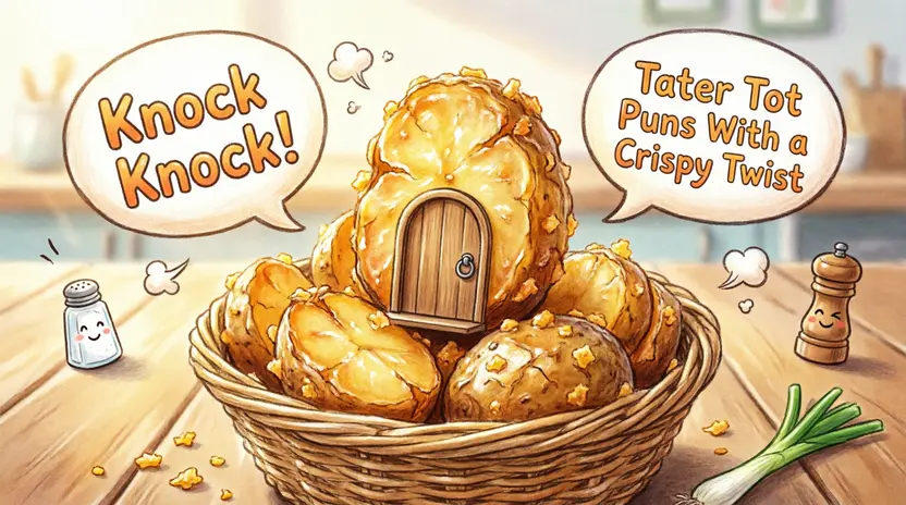 Knock Knock! Tater Tot Puns With a Crispy Twist