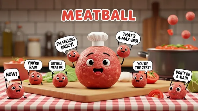 Meatball Puns for Social Media