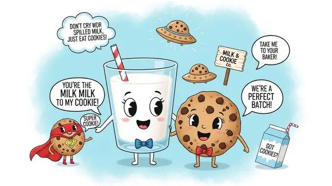 Milk and Cookie Puns