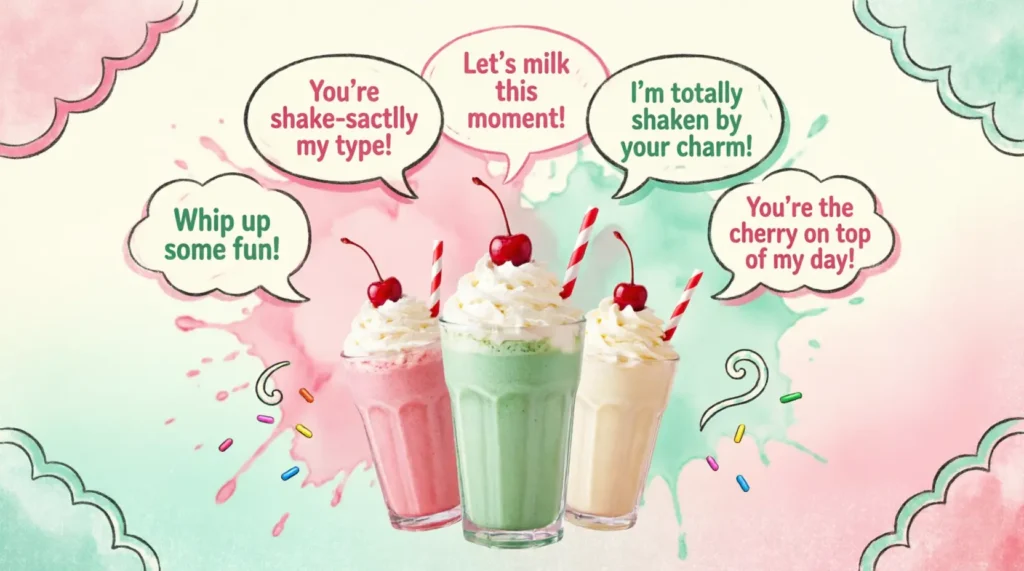 Milkshake Puns One Liners
