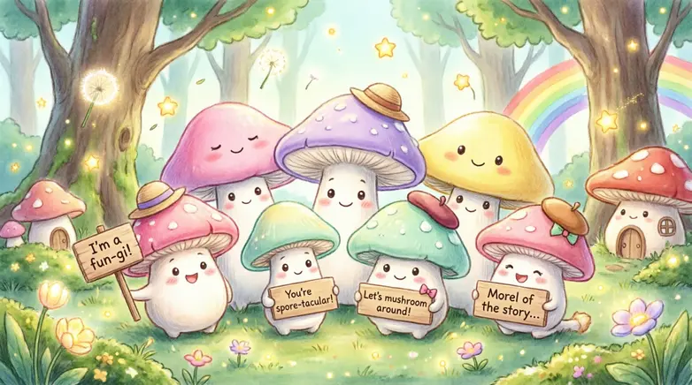 Mushroom Puns One Liners