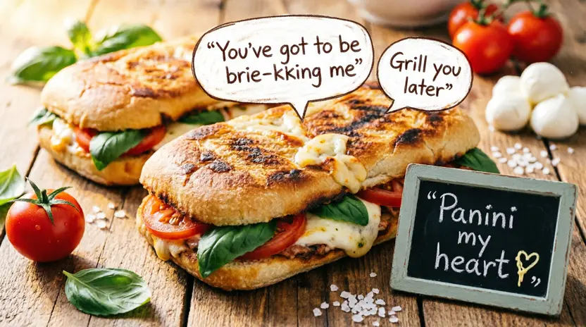 Panini Puns Dirty (Cheeky & Clean)