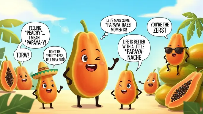 Papaya Puns for Conversations