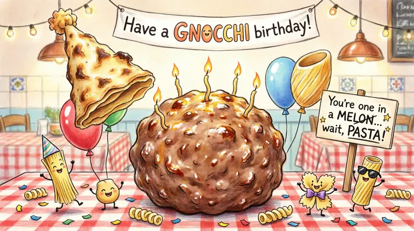 Pasta Puns Birthday