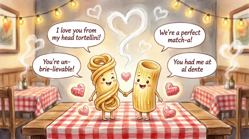 Pasta Puns Love