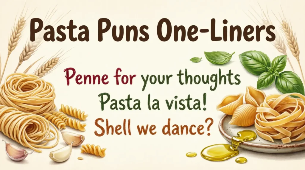 Pasta Puns One Liners