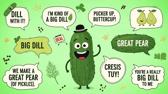 Pickle Puns for Social Media