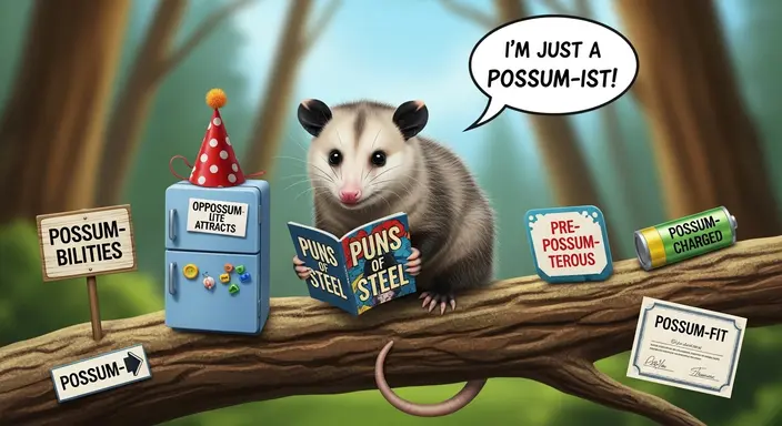 Possum Name Puns