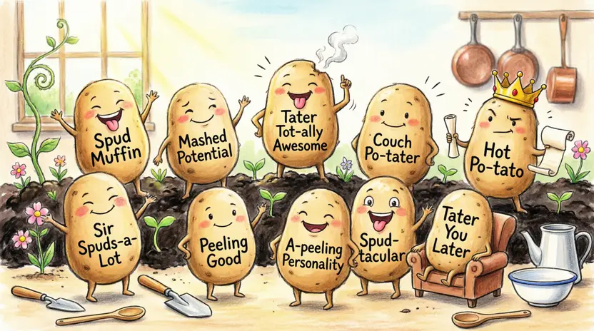 Potato Puns Names
