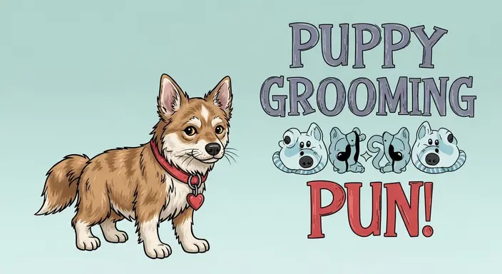 Puppy Grooming Puns