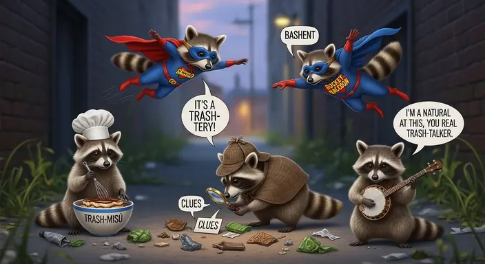 Raccoon Puns