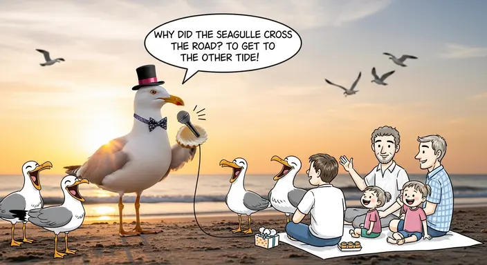 Seagull Jokes for Family Fun