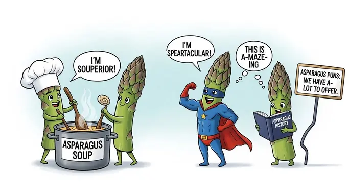 Short Asparagus Puns