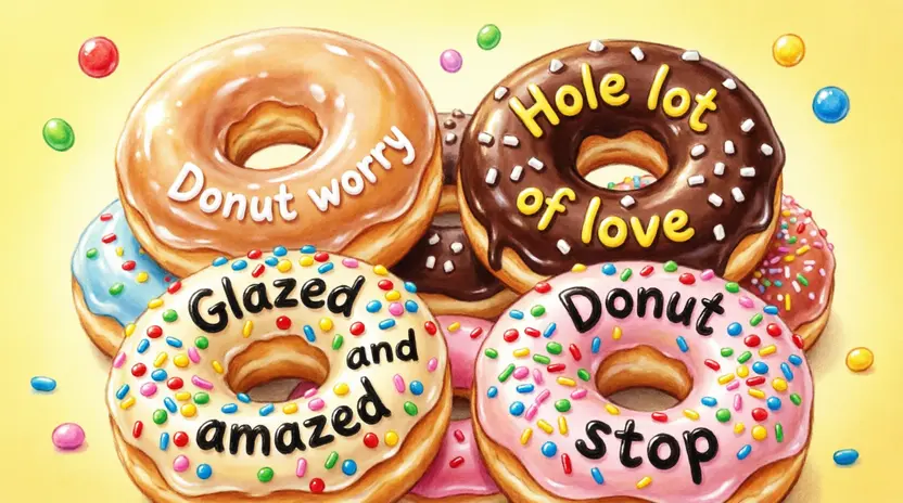 Short Donut Puns