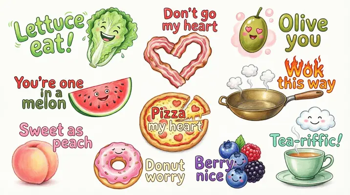 Short Food Puns