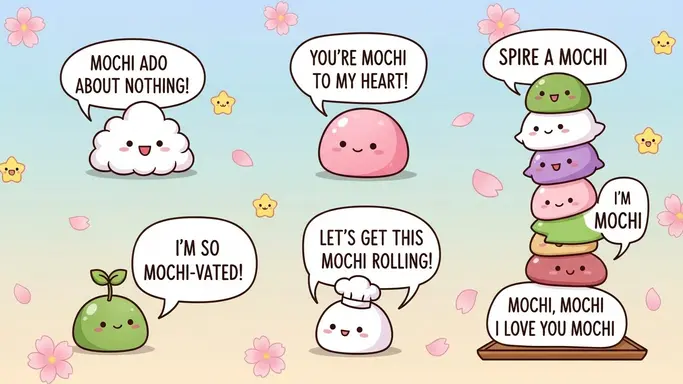 Short Mochi Puns