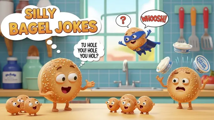 Silly Bagel Jokes for Children