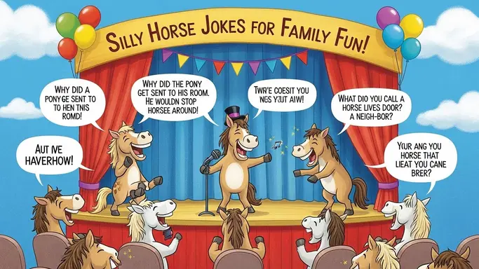 Silly Horse Jokes for Family Fun