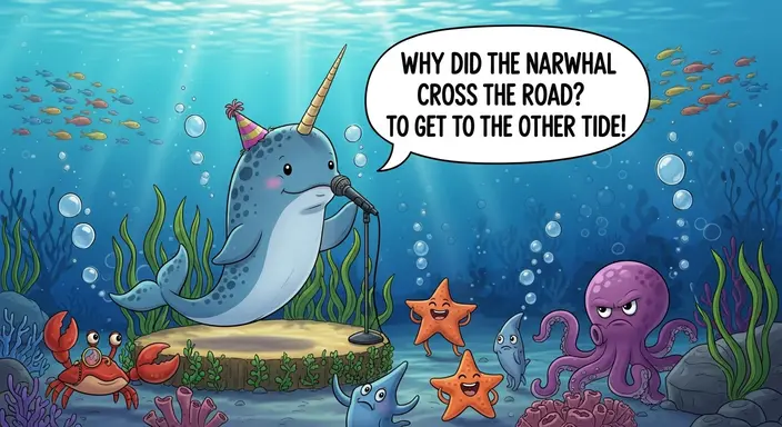 Silly Narwhal Jokes for Laugh Time