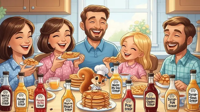 Silly Syrup Puns for Family Time