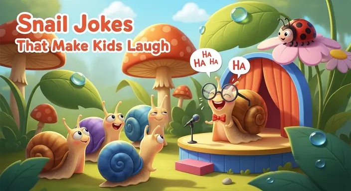 Snail Jokes That Make Kids Laugh