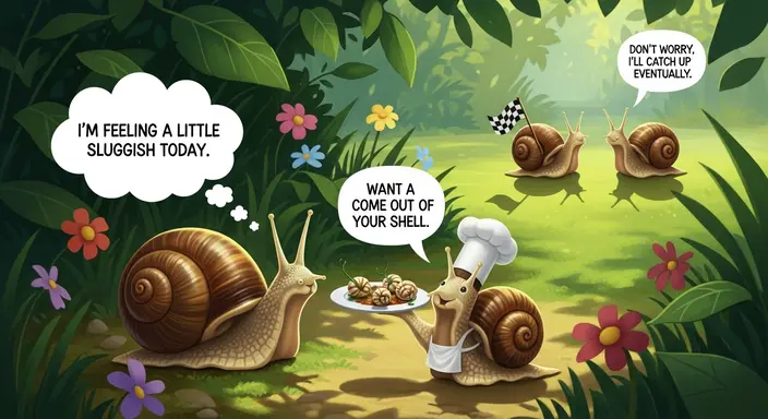 Snail Puns for Conversations