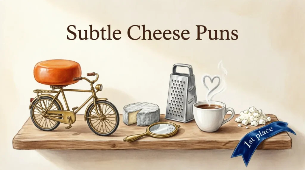 Subtle Cheese Puns