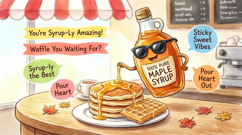 Syrup Puns Dirty (Playful, Non-Explicit)