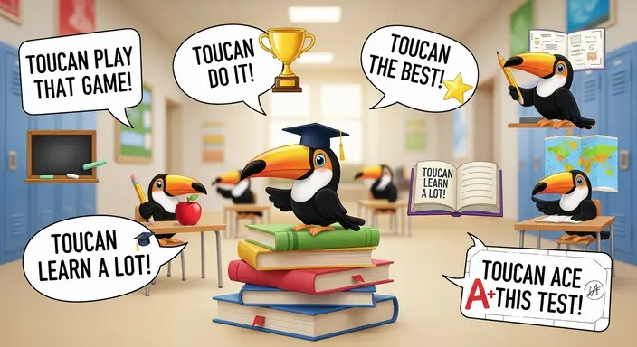 Toucan Puns for School & Classrooms