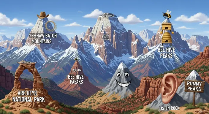 Utah Mountain Puns