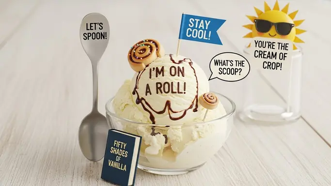  Vanilla Ice Cream Puns