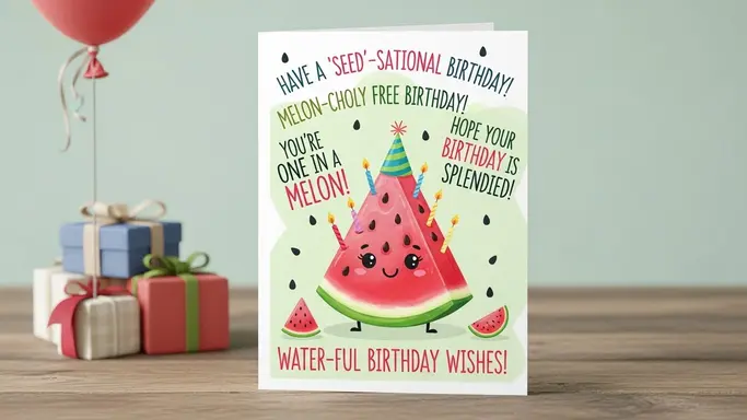The Watermelon Birthday Puns