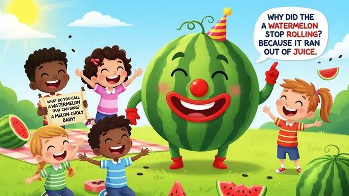 The Watermelon Jokes Kids Will Love