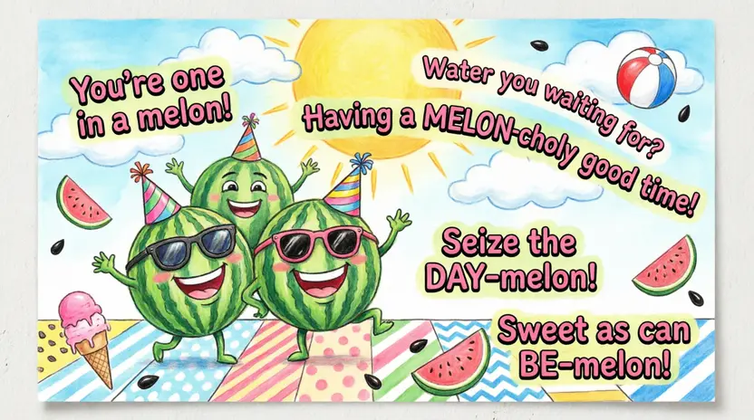 Watermelon Puns for Kids