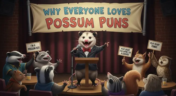 Why Everyone Loves Possum Puns