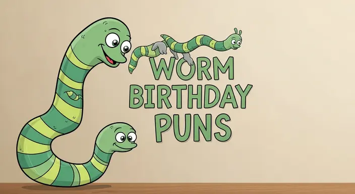 Worm Birthday Puns