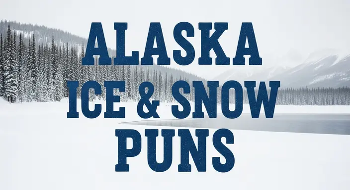 Alaska Ice & Snow Puns
