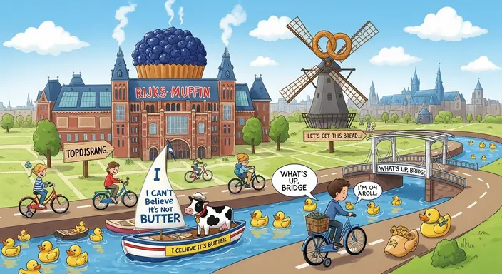 Amsterdam Puns for Kids