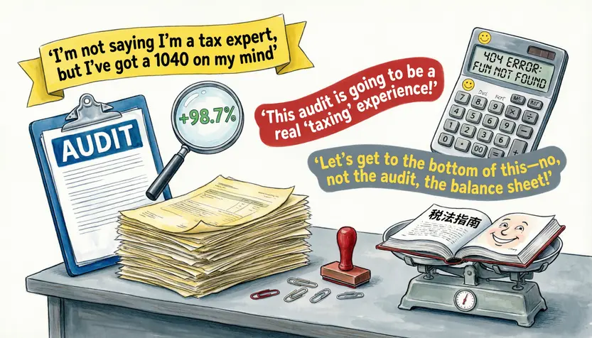 Audit Jokes and Puns