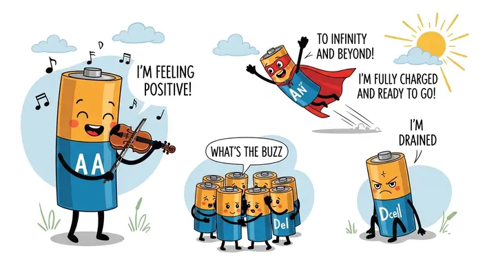 Battery Puns for Kids