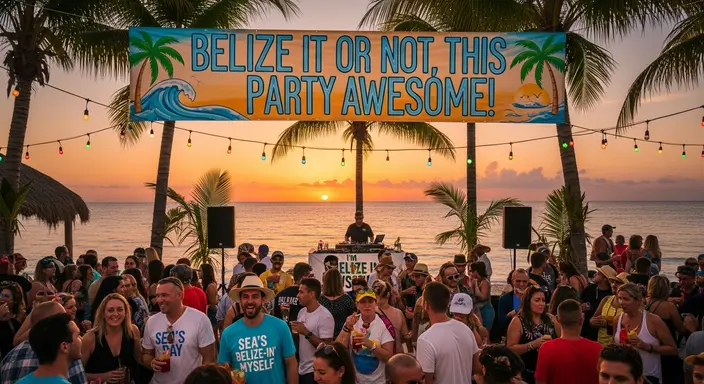 Belize Party Puns