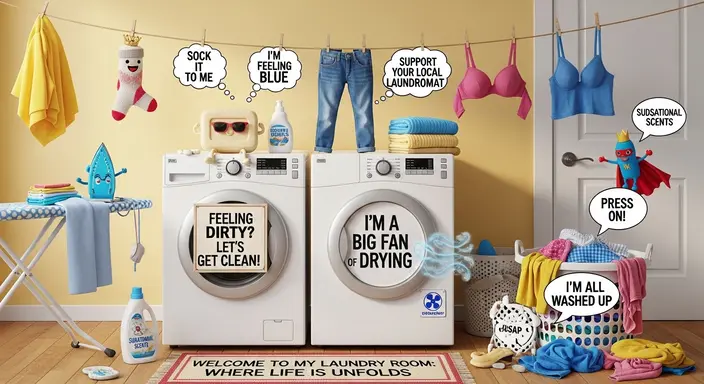Best Laundry Room Puns