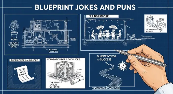 Blueprint Jokes and Puns