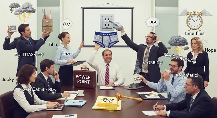 Business Meeting Puns