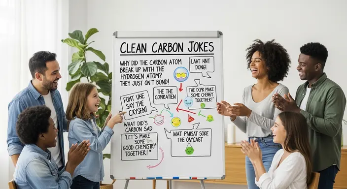 Clean Carbon Jokes for Family Fun