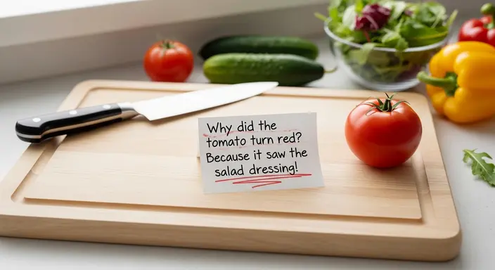 Clean Cutting Board Jokes for Family Fun